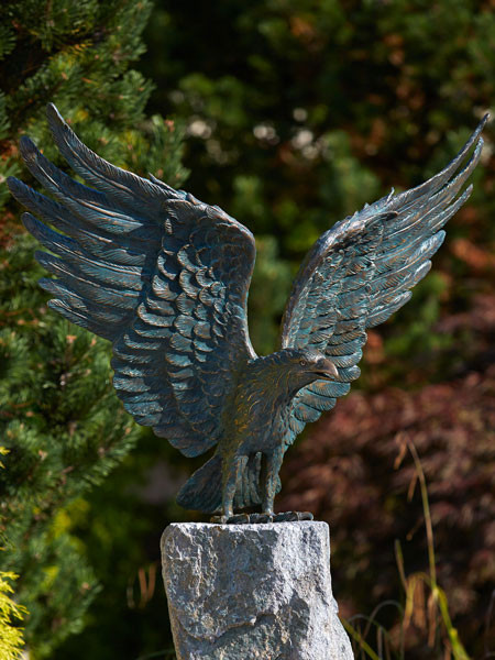 Bronzefigur Weißkopf-Seeadler (Art.Nr. 88859)