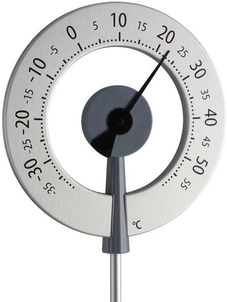 Design-Gartenthermometer &#039;Köln Black&#039; (Art.Nr. 12205510)