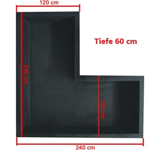 GFK-Winkel-Teichbecken EW240T - XXL-Produkt (Art.Nr.40660) 4 40660_GFK_detail