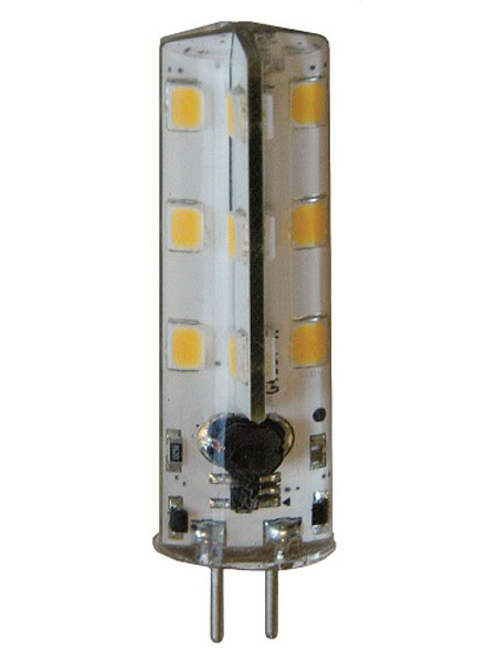 LED-Zylinder 24 Einzel-LEDs weiß