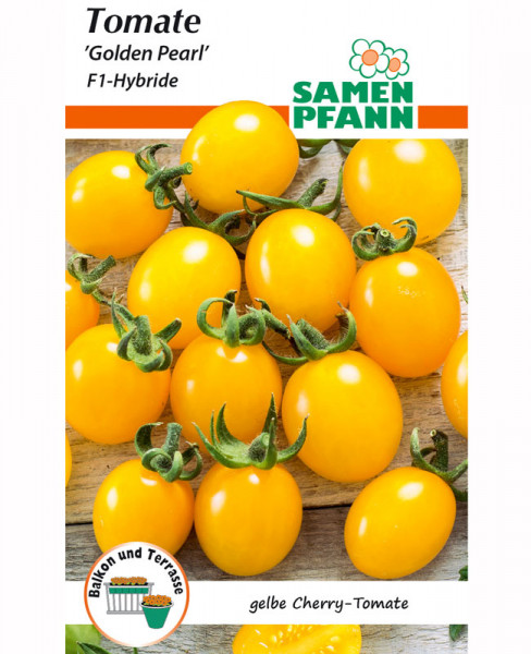 Tomate &#039;Golden Pearl&#039; - F1-Hybride (Art.Nr. G884)