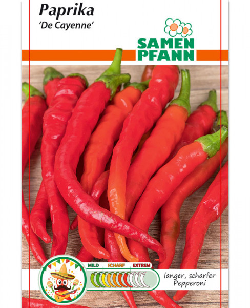 Paprika 'De Cayenne' (Art.Nr. G575)