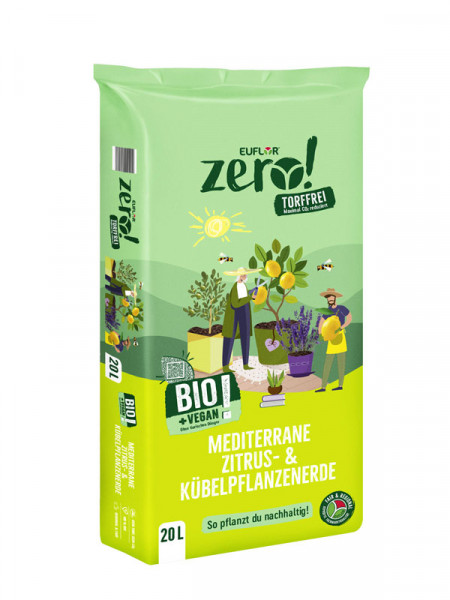 EUFLOR zero! Mediterrane Zitrus- und Kübelpflanzenerde